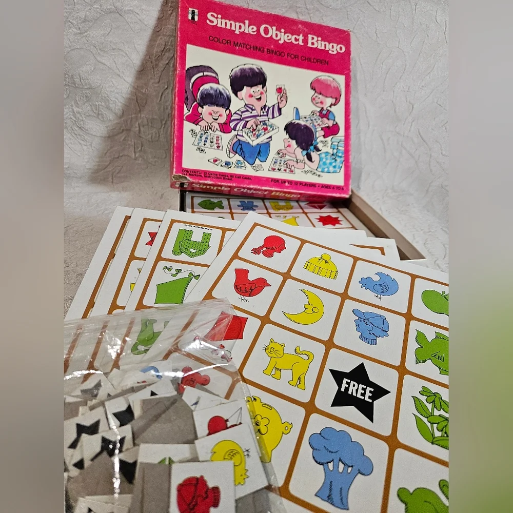 1976 Simple Object Bingo